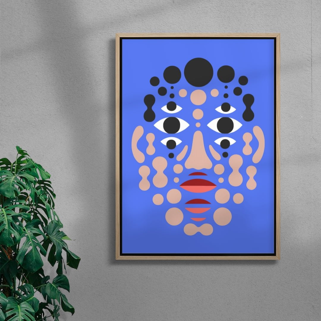 Cells contemporary wall art print by David Vanadia - sold by DROOL