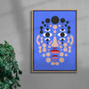 Cells contemporary wall art print by David Vanadia - sold by DROOL