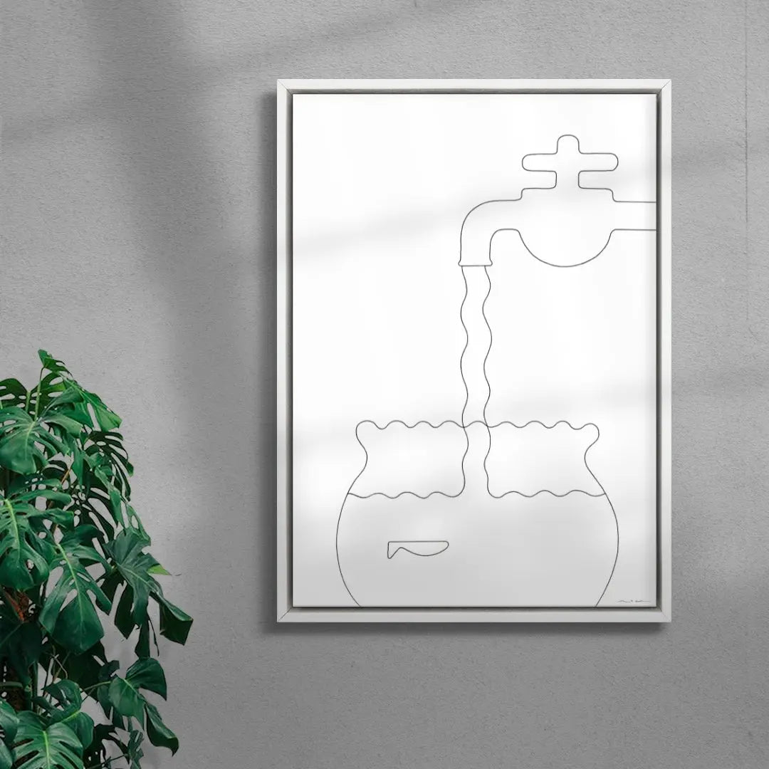 pet contemporary wall art print by CHIAKI KOBAYASHI - sold by DROOL
