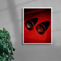 Thumbnail for ROSSO contemporary wall art print by Gregory Tauziac - sold by DROOL