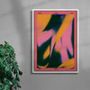 Time contemporary wall art print by Coveposter - sold by DROOL