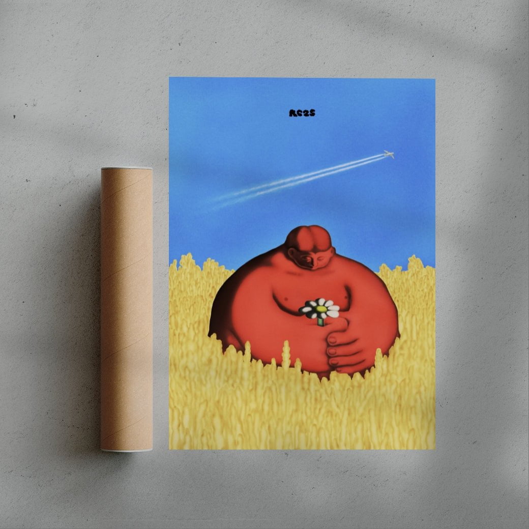 Poor Lanny contemporary wall art print by River Cousin - sold by DROOL