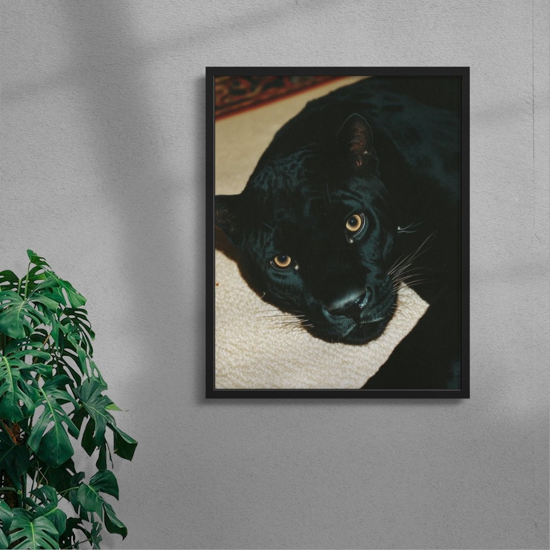 PROTECTOR contemporary wall art print by Ces XC - sold by DROOL