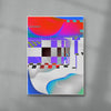 Virtual World contemporary wall art print by Roman Post. - sold by DROOL