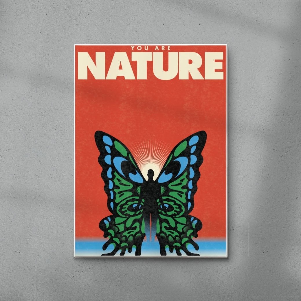 You are nature contemporary wall art print by Dohee Kwon - sold by DROOL