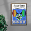 Space Time Encounters contemporary wall art print by Ricardo Schultz Ferraro - sold by DROOL