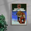 0 Days Since Last Accident contemporary wall art print by Othman Zougam - sold by DROOL