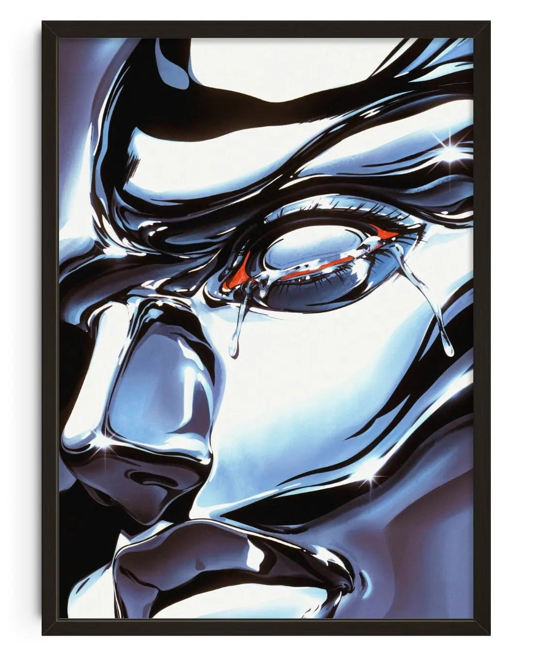 METAL MISERY contemporary wall art print by dolorsilentium - sold by DROOL