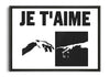 Bild in Galerie-Viewer laden, Je t’aime contemporary wall art print by Utsav Verma - sold by DROOL