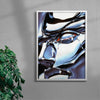 METAL MISERY contemporary wall art print by dolorsilentium - sold by DROOL