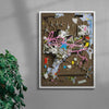 No Way I'm Stopping Now contemporary wall art print by Kitasavi - sold by DROOL