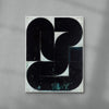 Idol 7 contemporary wall art print by Aleksandar Bezinovic - sold by DROOL
