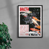 Do it now contemporary wall art print by Salome Frenzel - sold by DROOL