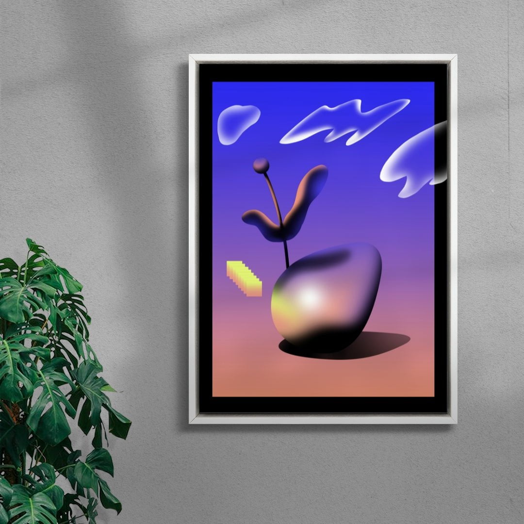 The Herb contemporary wall art print by Tolga Tarhan - sold by DROOL