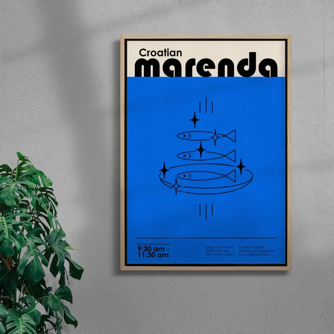 Croatian Marenda Fish