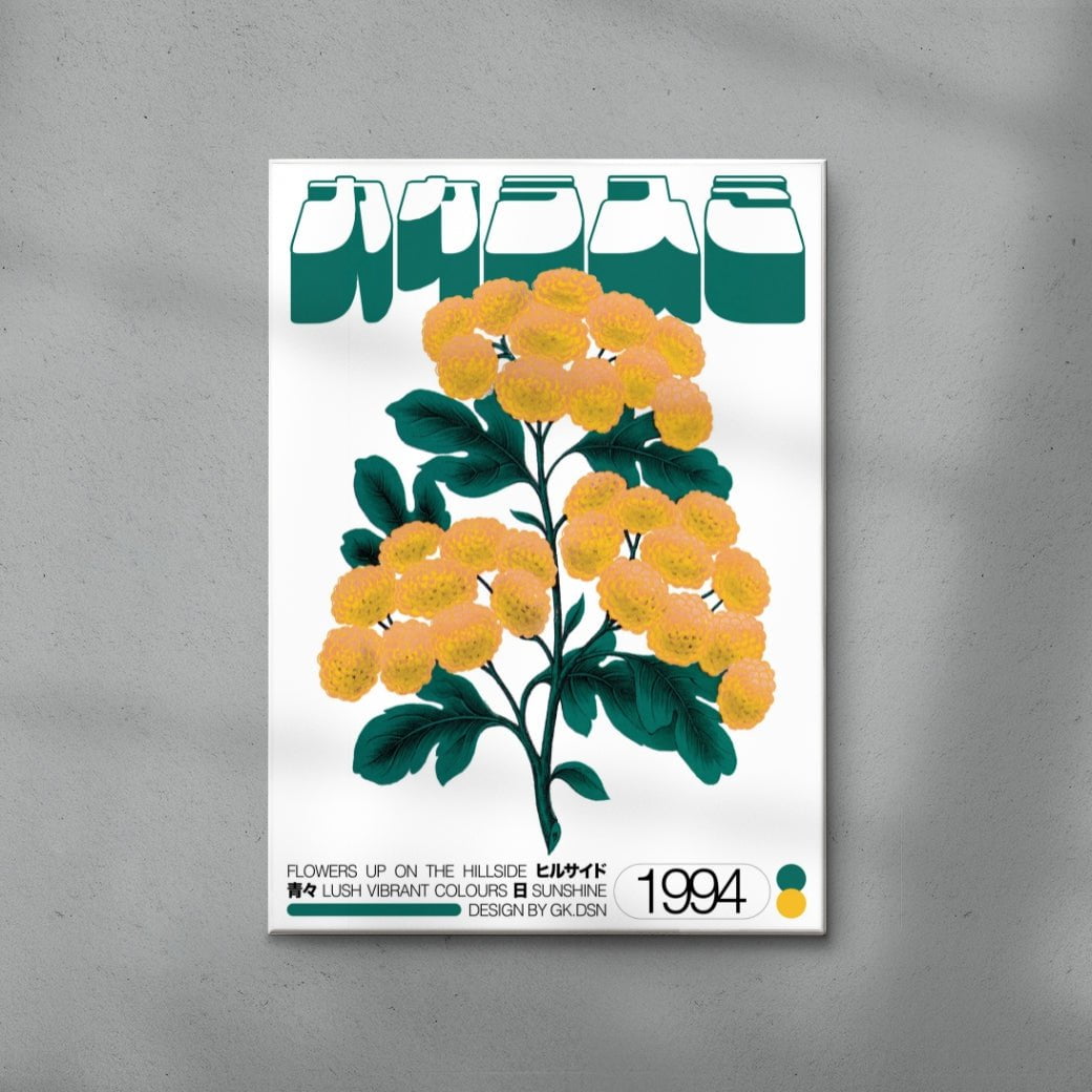 Thorn contemporary wall art print by George Kempster - sold by DROOL