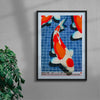 Kohaku contemporary wall art print by Othman Zougam - sold by DROOL