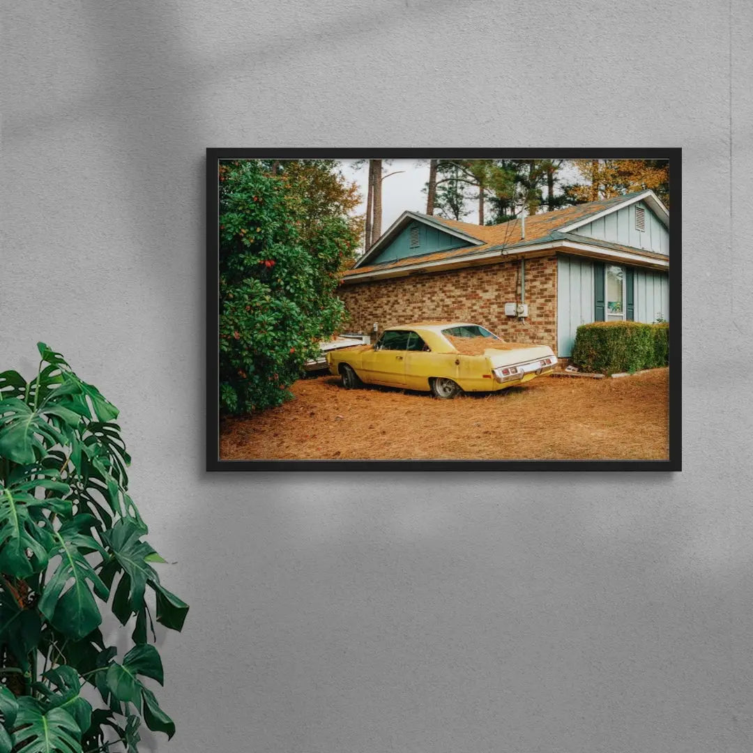 Buried contemporary wall art print by Kelsey Smith - sold by DROOL