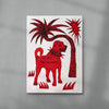 And No Rest For Me contemporary wall art print by Kwonny - sold by DROOL