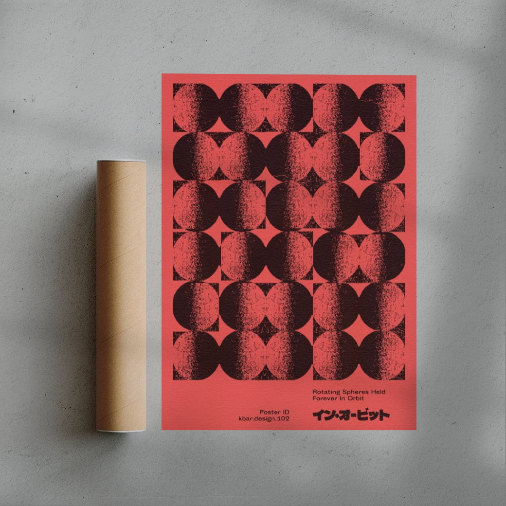 In Orbit contemporary wall art print by Alexander Khabbazi - sold by DROOL