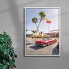 Drive-Thru Dreamin contemporary wall art print by Deston Isas - sold by DROOL
