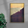 Sparkles contemporary wall art print by Lily Kong - sold by DROOL