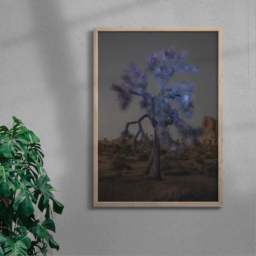 Joshua Tree contemporary wall art print by Delaney Allen - sold by DROOL