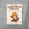 Become Who You Want To Be contemporary wall art print by My Sunbeam - sold by DROOL