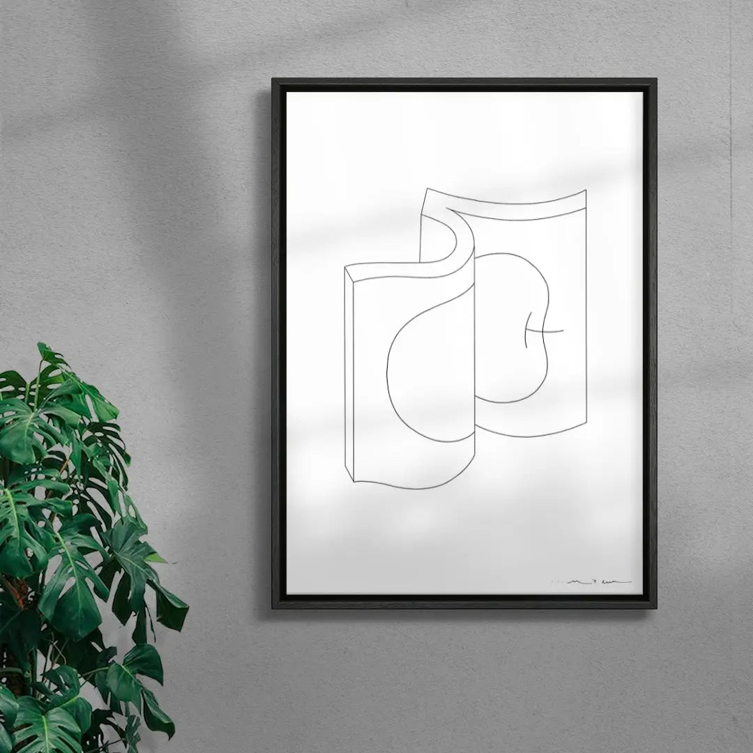 book contemporary wall art print by CHIAKI KOBAYASHI - sold by DROOL