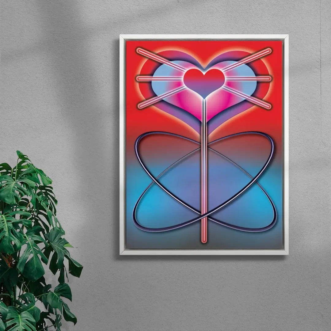 Power To You contemporary wall art print by Klara Troost - sold by DROOL