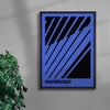 Soundscape contemporary wall art print by Adam Foster - sold by DROOL