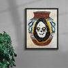 Pot 43 contemporary wall art print by Julien Jaca - sold by DROOL