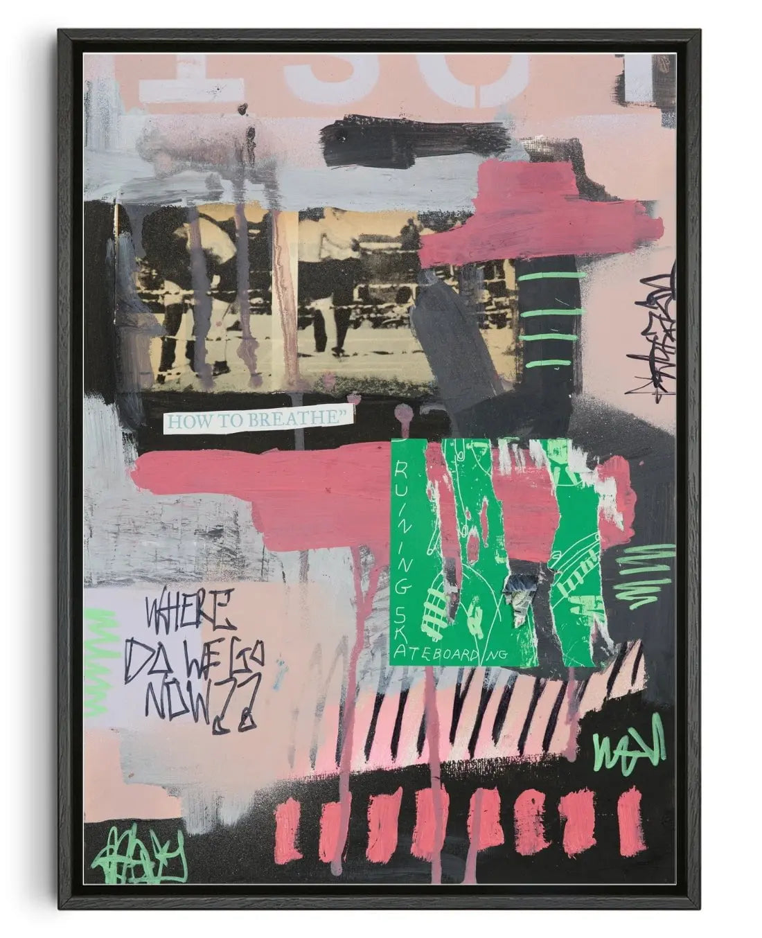Where contemporary wall art print by Caitlin Flood-Molyneux - sold by DROOL