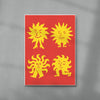 SUN SOL 3 contemporary wall art print by Max Blackmore - sold by DROOL