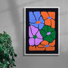 KTSE contemporary wall art print by Kim Van Vuuren - sold by DROOL