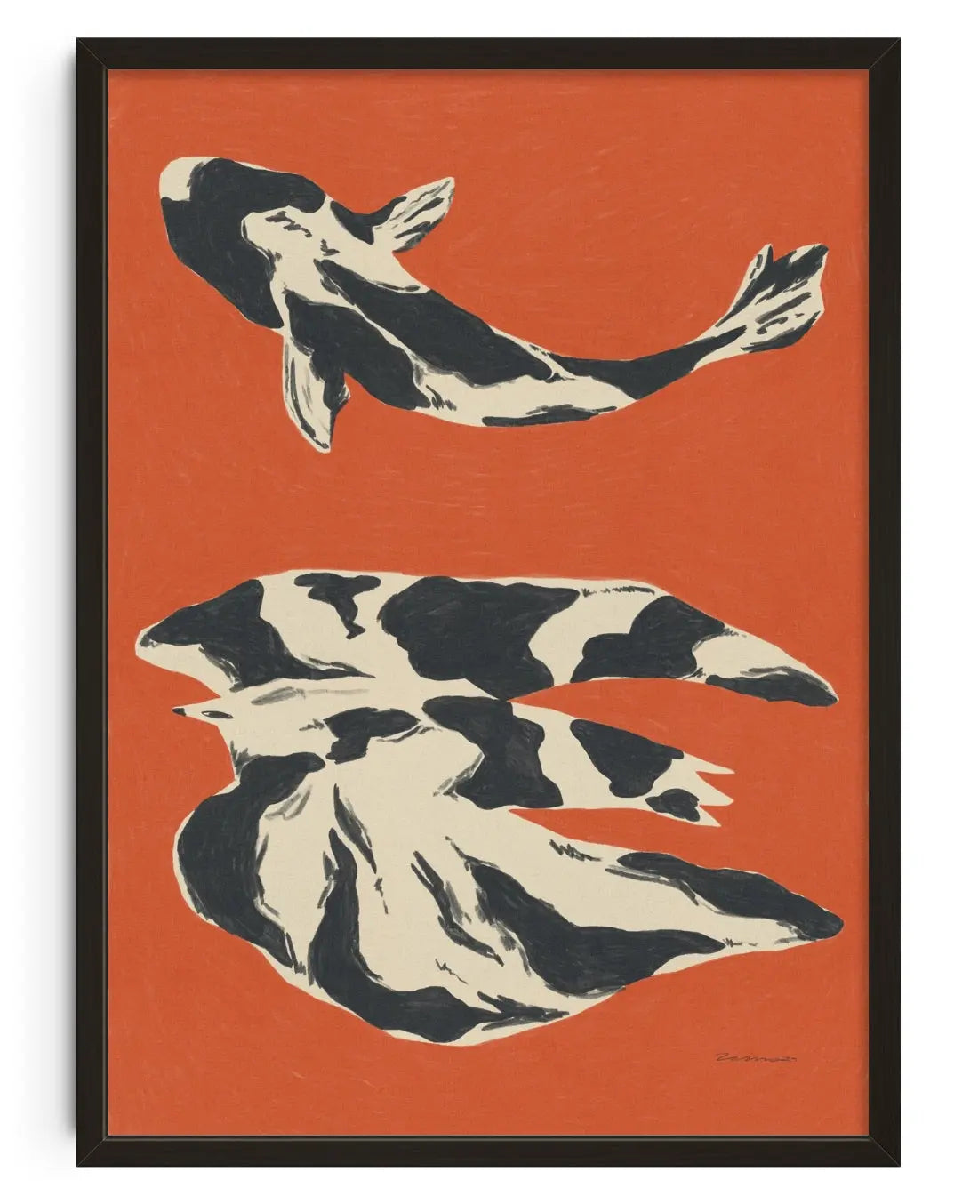 FATEFUL BOND contemporary art print by Olivia Leino - sold by DROOL