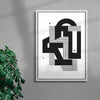 RNT contemporary wall art print by Przemek Bizoń - sold by DROOL