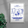 Sleep Troubles contemporary wall art print by Carilla Karahan - sold by DROOL