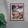 Star Wars contemporary wall art print by Deadly Prey - sold by DROOL