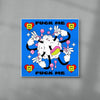 Fuck Me contemporary wall art print by Ovcharka - sold by DROOL