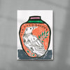 Tūī Bird contemporary wall art print by Caitlin Flood-Molyneux - sold by DROOL