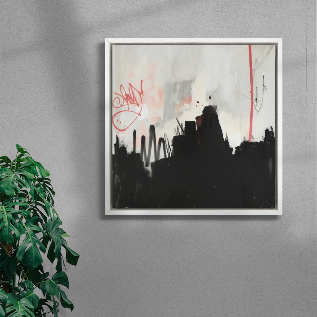 Um contemporary wall art print by Dom Russo - sold by DROOL