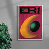 ERA contemporary wall art print by Sheyi Adebayo - sold by DROOL