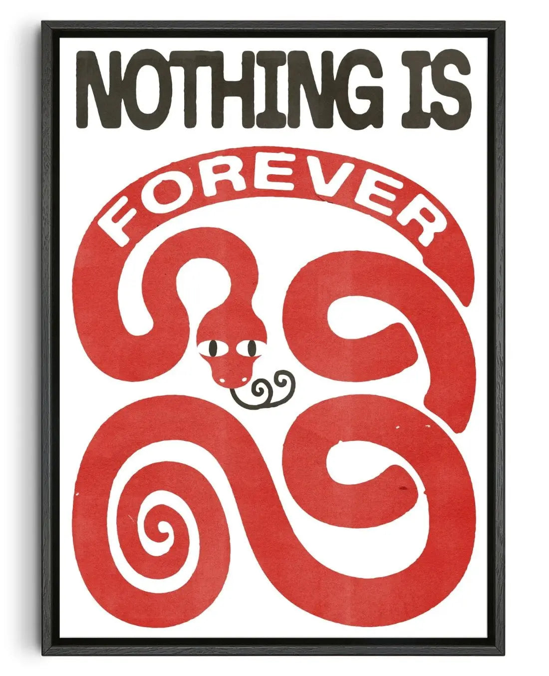 Nothing Is Forever contemporary wall art print by Alexander Khabbazi - sold by DROOL