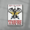 Starfire contemporary wall art print by Utsav Verma - sold by DROOL
