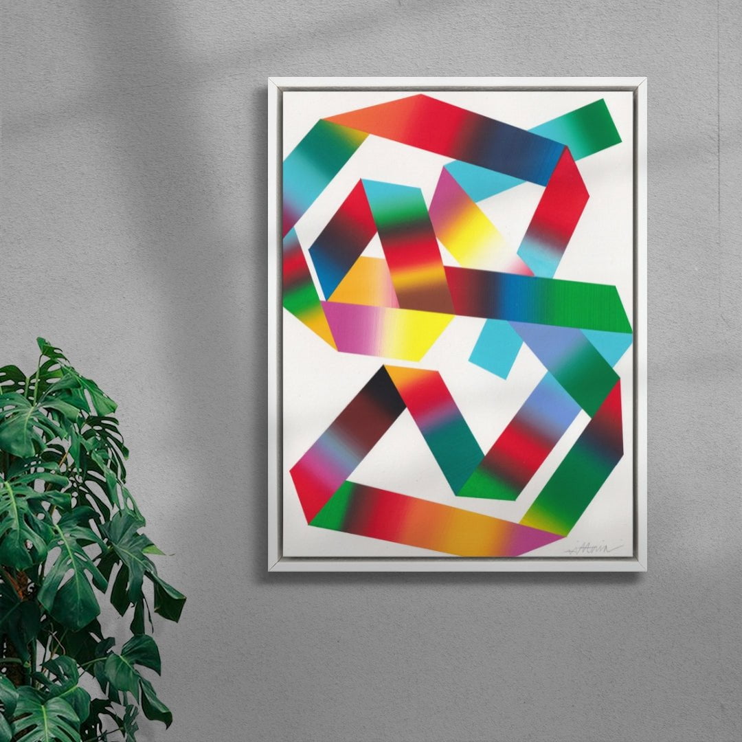 A cReation Created By A Creation contemporary wall art print by Amber Vittoria - sold by DROOL