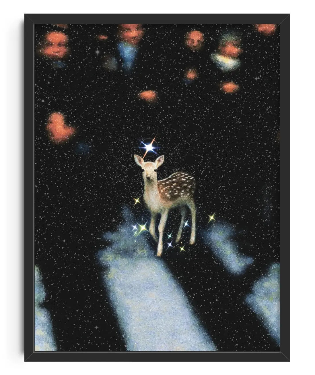 loner contemporary art print by Blank Embrace - sold by DROOL