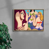 High tide contemporary wall art print by Juan de la Rica - sold by DROOL