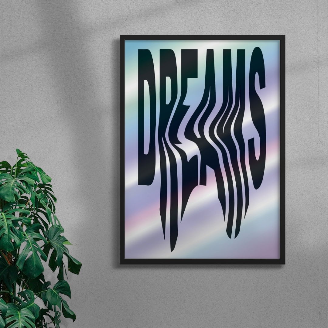 Dreams contemporary wall art print by Ignorance1 - sold by DROOL