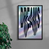 Dreams contemporary wall art print by Ignorance1 - sold by DROOL